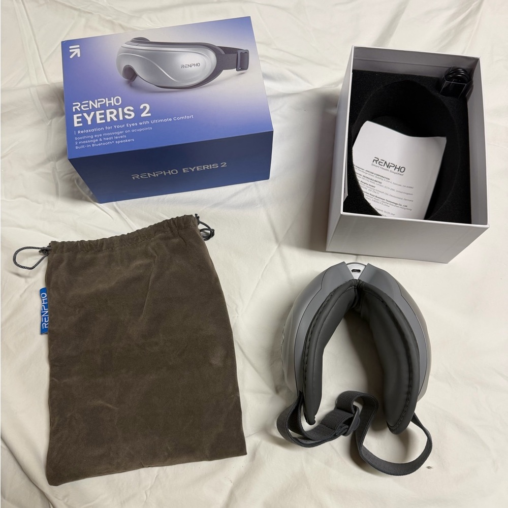 RENPHO Eyeis 2 Eye Massager in Silver - Picture 7 of 7